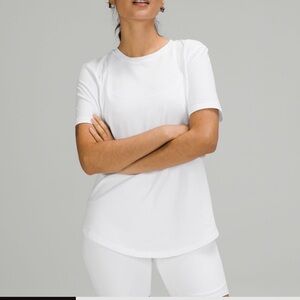 lululemon athletica Light Pink Short Sleeve Tee